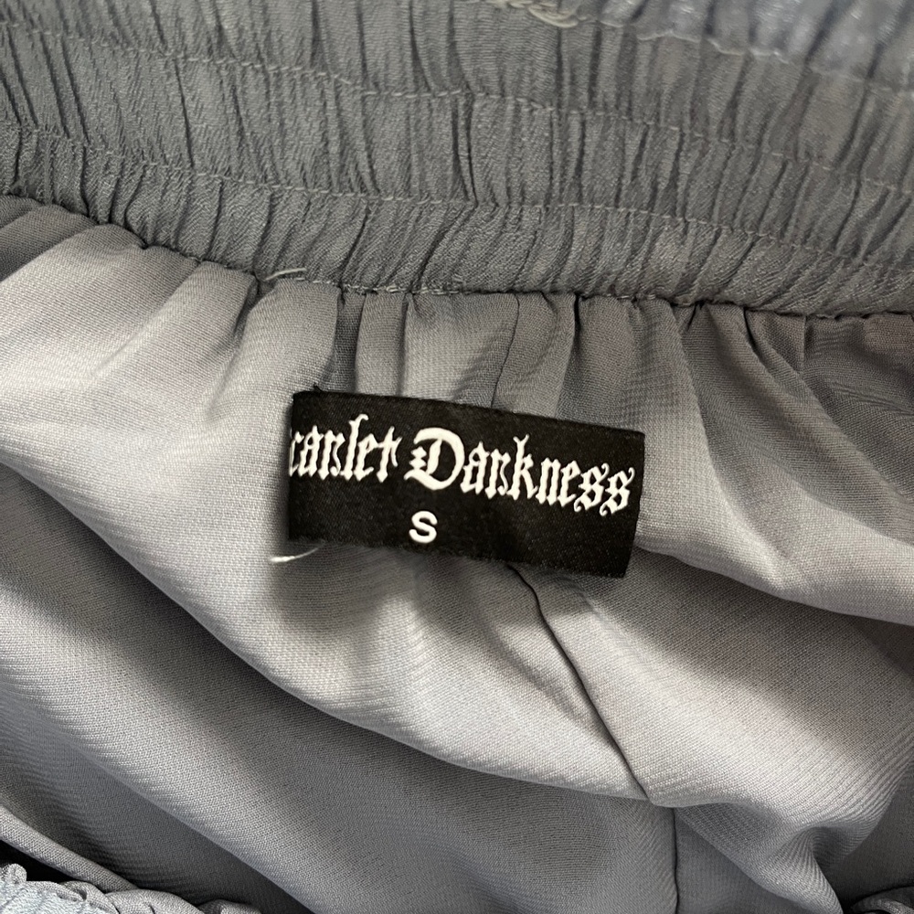 Scarlet Darkness Peasant Maxi Skirt - Picture 3 of 5